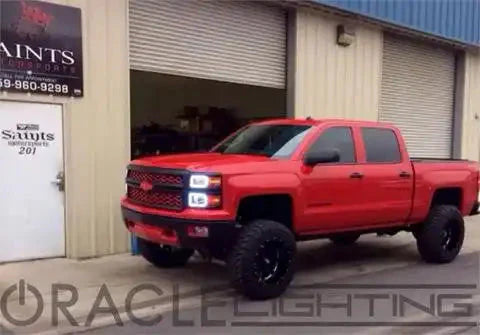 2014-2015 Chevy Silverado ORACLE Halo Kit (Non-Projector Style) by ORACLE Lighting