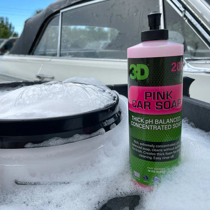 3D PINK CAR SOAP PINT by 3D