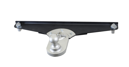 GoosePuck 5" offset ball-puck mount for GM Long Bed 2019 25K Towing by GEN-Y Hitch