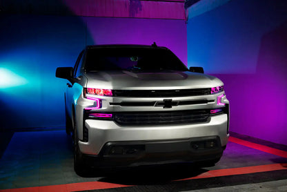 ORACLE Lighting 2019-2022 Chevrolet Silverado 1500 ColorSHIFT RGB+W Headlight DRL Upgrade Kit by ORACLE Lighting