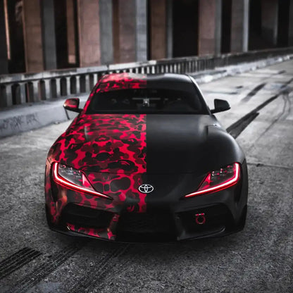 ORACLE Lighting 2020-2024 Toyota Supra GR ColorSHIFT RGB+A Headlight DRL Upgrade Kit by ORACLE Lighting