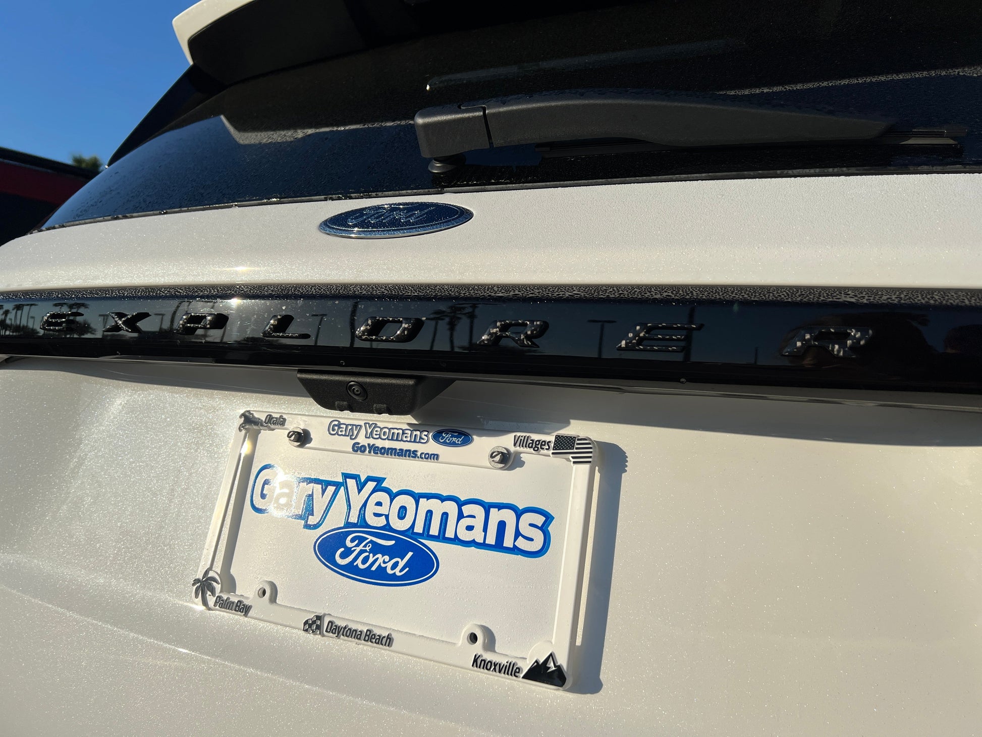 Liftgate Letter Overlays Fits 2025-2026 Ford Explorer by Tufskinz.com