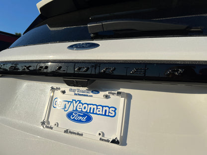Liftgate Letter Overlays Fits 2025-2026 Ford Explorer by Tufskinz.com