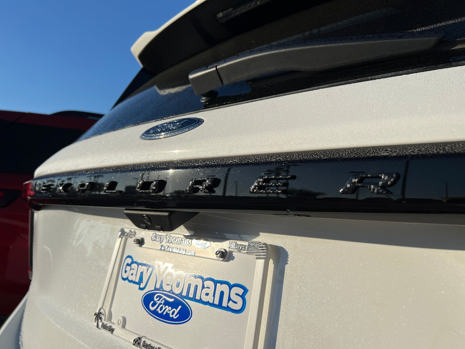 Liftgate Letter Overlays Fits 2025-2026 Ford Explorer by Tufskinz.com