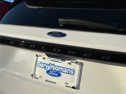 Liftgate Letter Overlays Fits 2025-2026 Ford Explorer by Tufskinz.com