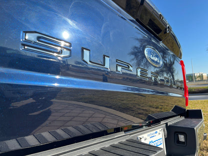 Tailgate Letter Inserts Fits 2023-2026 Ford Super Duty XL/XLT/STX/Tremor/Lariat by Tufskinz.com