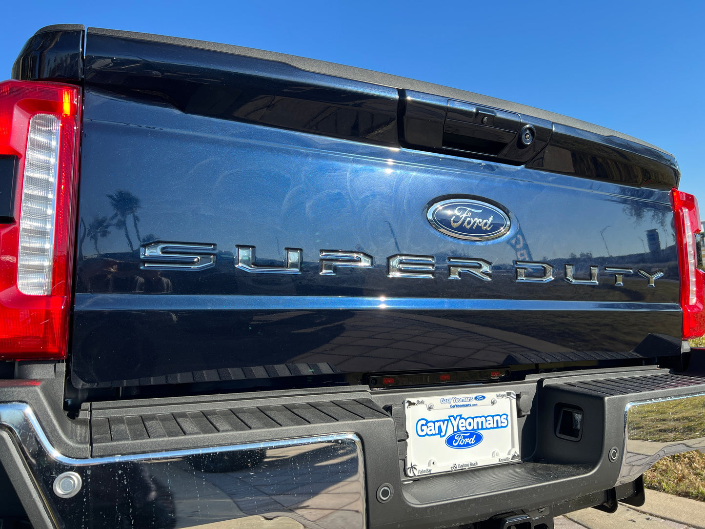 Tailgate Letter Inserts Fits 2023-2026 Ford Super Duty XL/XLT/STX/Tremor/Lariat by Tufskinz.com