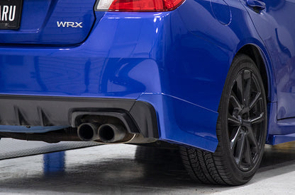 OLM Paint Matched JDM Style Rear Splash Guards (Galaxy Blue Pearl) - 2015-2021 WRX / STI by OLM