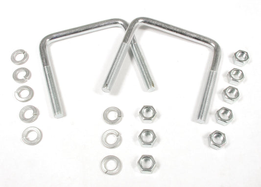 Lakewood Replacement U-Bolt Kit- 3/8" Diameter - 3-1/2" Center to Center by Lakewood