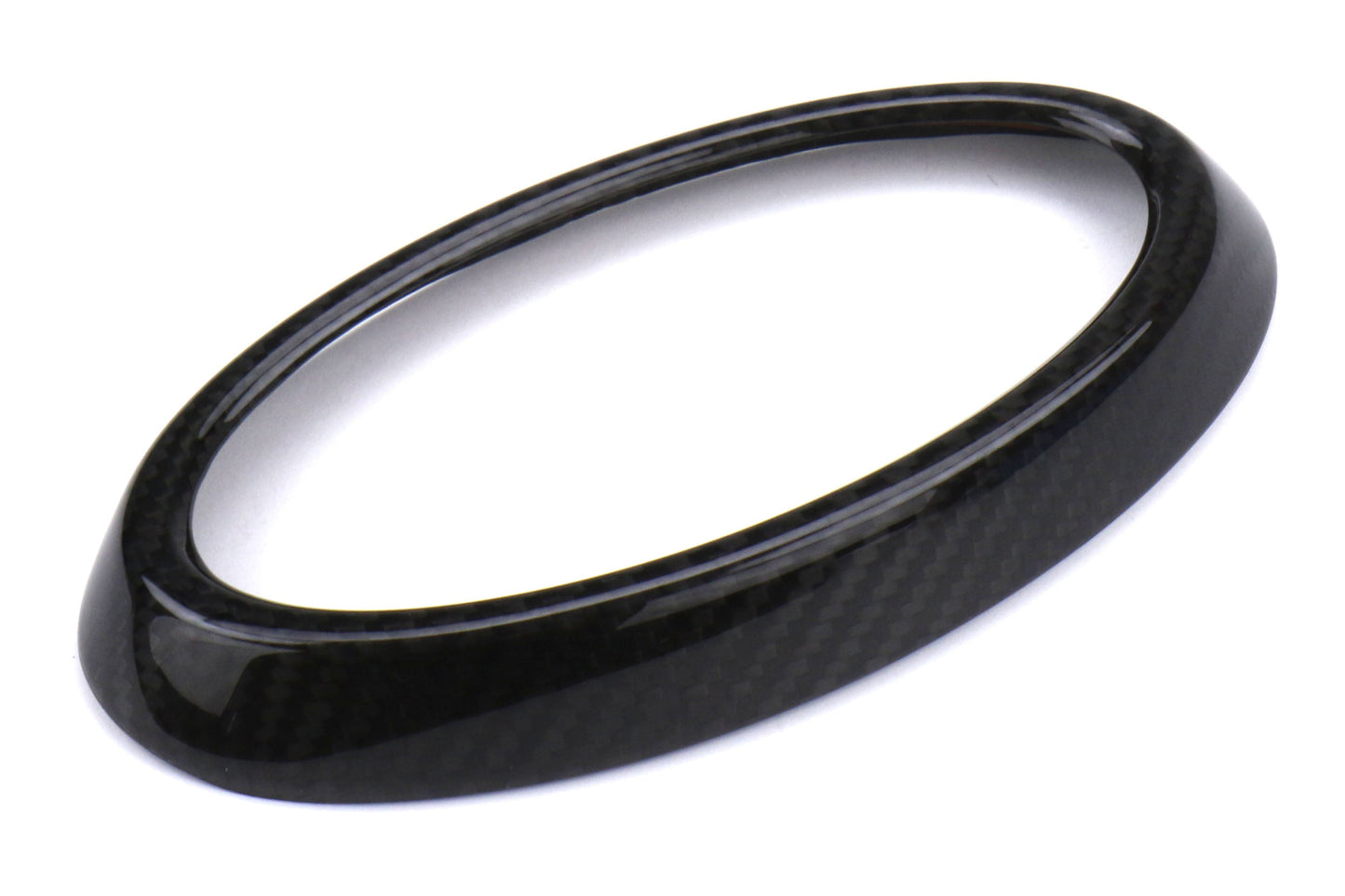 OLM LE Dry Carbon Fiber Front Emblem Frame Overlay - 2018-2021 Subaru WRX / STI by OLM