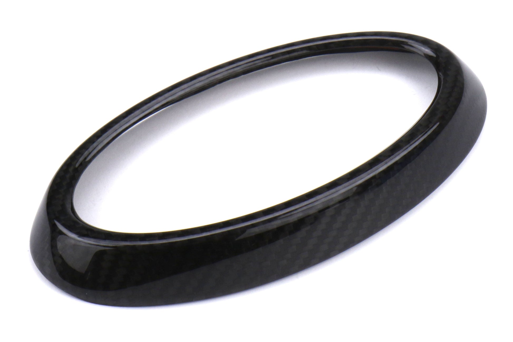 OLM LE Dry Carbon Fiber Front Emblem Frame Overlay - 2018-2021 Subaru WRX / STI by OLM