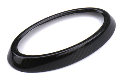 OLM LE Dry Carbon Fiber Front Emblem Frame Overlay - 2018-2021 Subaru WRX / STI by OLM