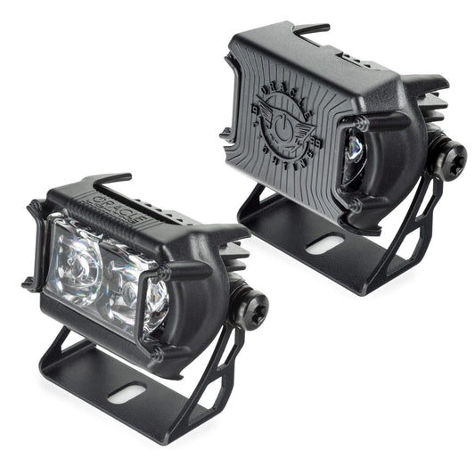 2010-2023 Toyota 4Runner (5th Gen) A-Pillar Hood Mount Brackets w/ VEGA™ Series 2 Spotlights by ORACLE Lighting