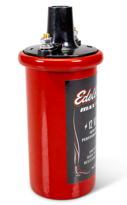 High-output cannister-style ignition coil for Pro-Flo 4 and aftermarket EFI by Edelbrock