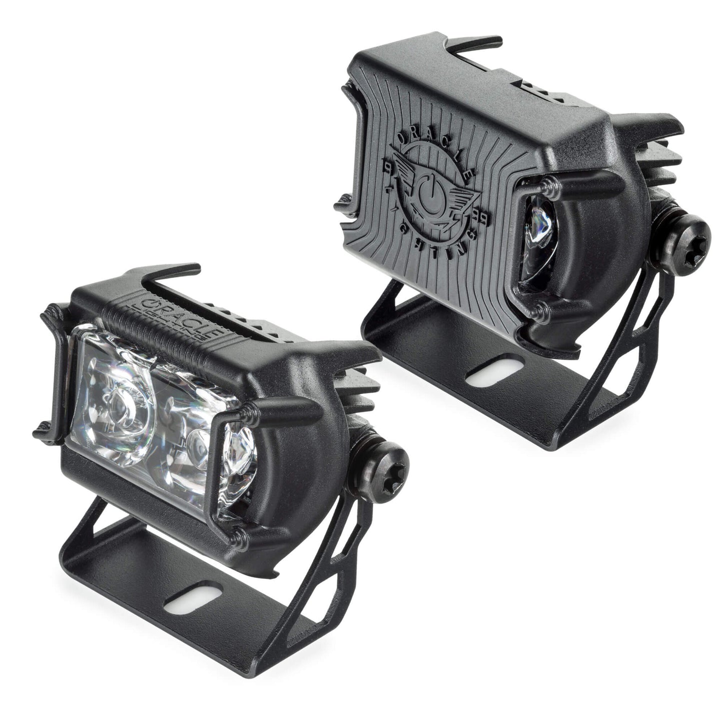 2005-2014 Toyota Tacoma A-Pillar Hood Mount Brackets w/ VEGA™ Series 2 Spotlights by ORACLE Lighting