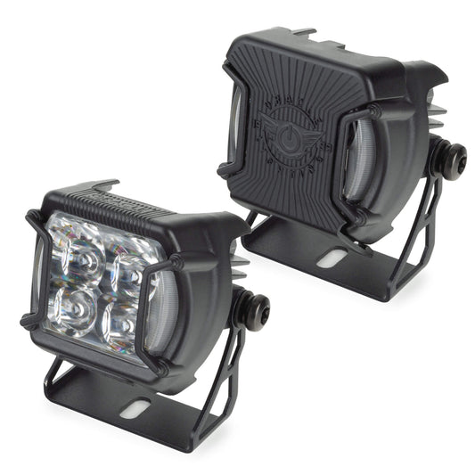 2005-2014 Toyota Tacoma A-Pillar Hood Mount Brackets w/ VEGA™ Series 4 Spotlights by ORACLE Lighting