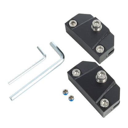 Universal A-Pillar Hood Mount Brackets w/ VEGA™ Series 2 Spotlights by ORACLE Lighting