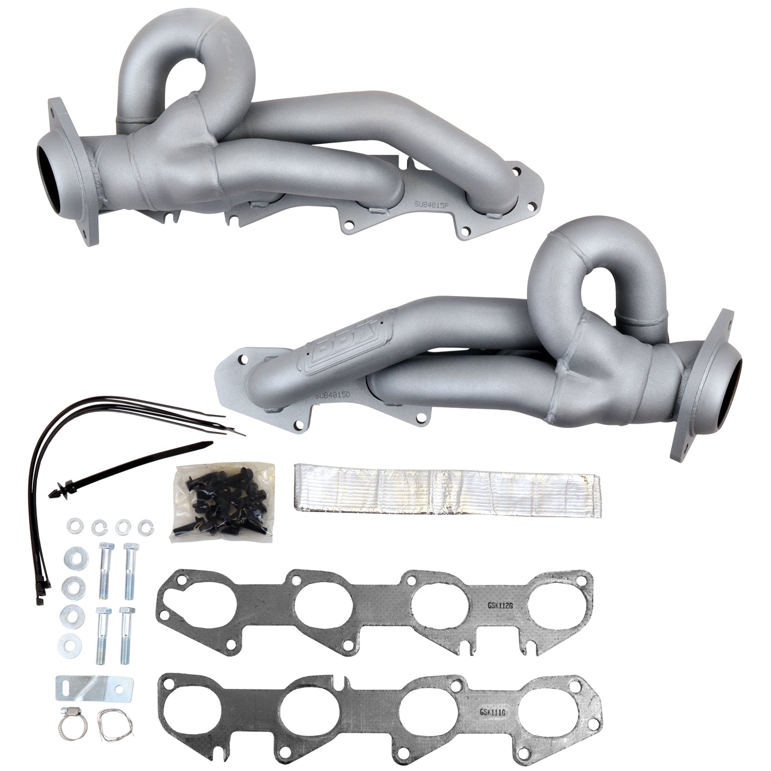 2019-2024 DODGE RAM TRUCK 5.7L 1-3/4 SHORTY HEADERS (TITANIUM CERAMIC) by BBK Performance Parts