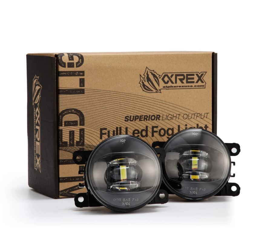 DoubleTap Dual Color LED Projector Fog Lights by AlphaRex