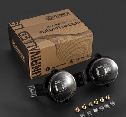DoubleTap Dual Color LED Projector Fog Lights by AlphaRex