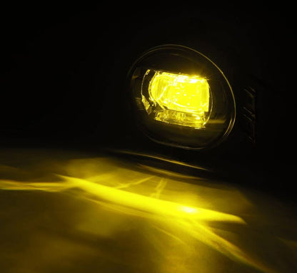 DoubleTap Dual Color LED Projector Fog Lights by AlphaRex
