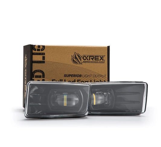 DoubleTap Dual Color LED Projector Fog Lights by AlphaRex