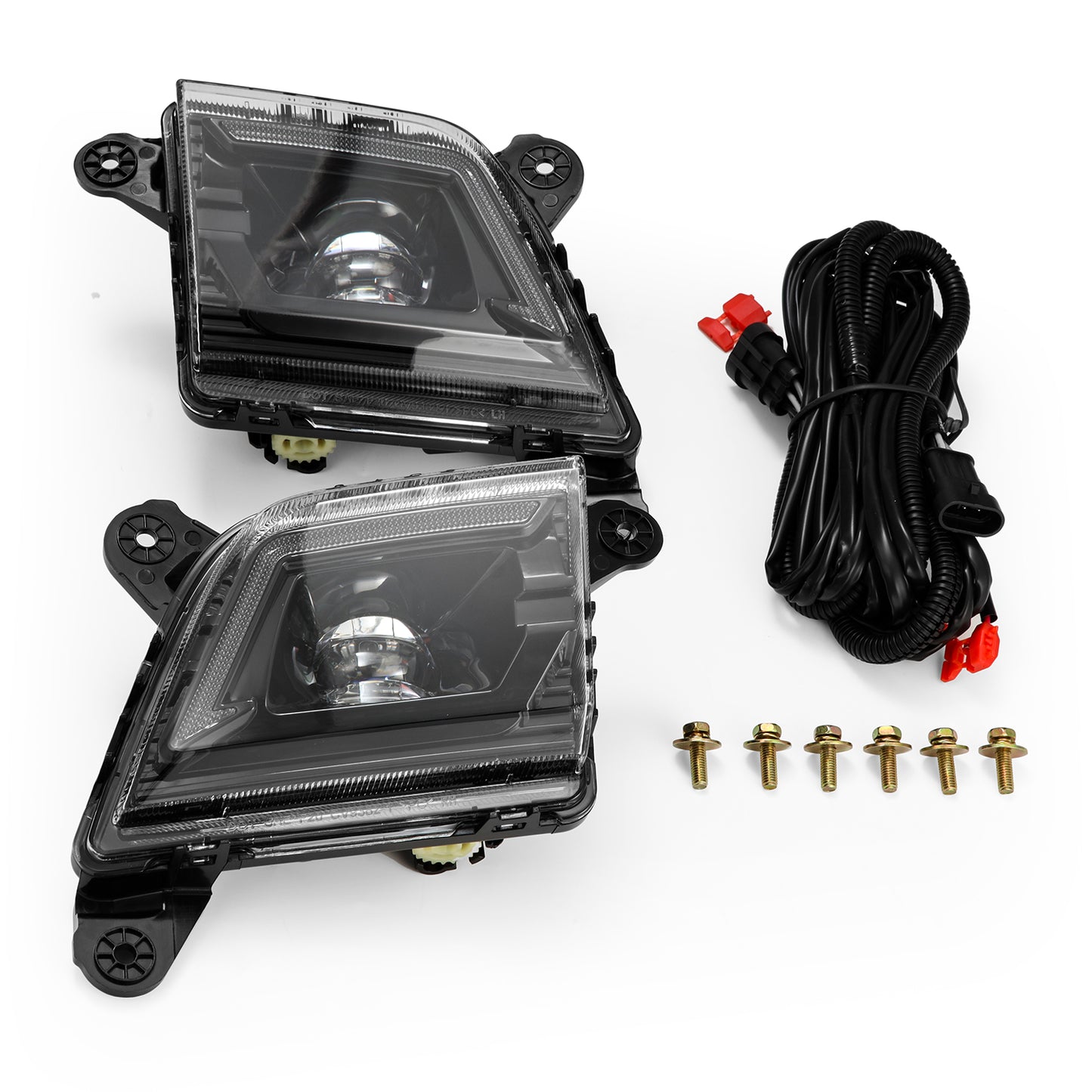 DoubleTap Dual Color LED Projector Fog Lights by AlphaRex