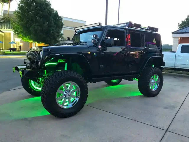 ORACLE Jeep JK Hood Mounting Brackets SM + Light Combo by ORACLE Lighting
