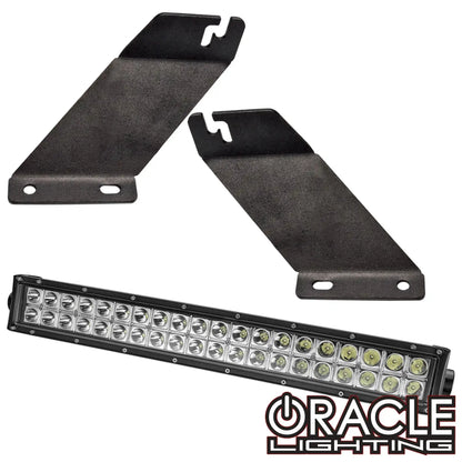 ORACLE Jeep JK Hood Mounting Brackets SM + Light Combo by ORACLE Lighting