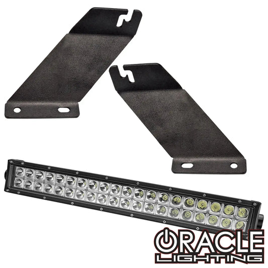 ORACLE Jeep JK Hood Mounting Brackets SM + Light Combo by ORACLE Lighting