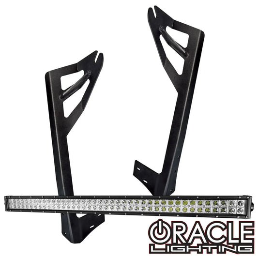 ORACLE Jeep JK Upper Windshield Brackets + Light Combo by ORACLE Lighting