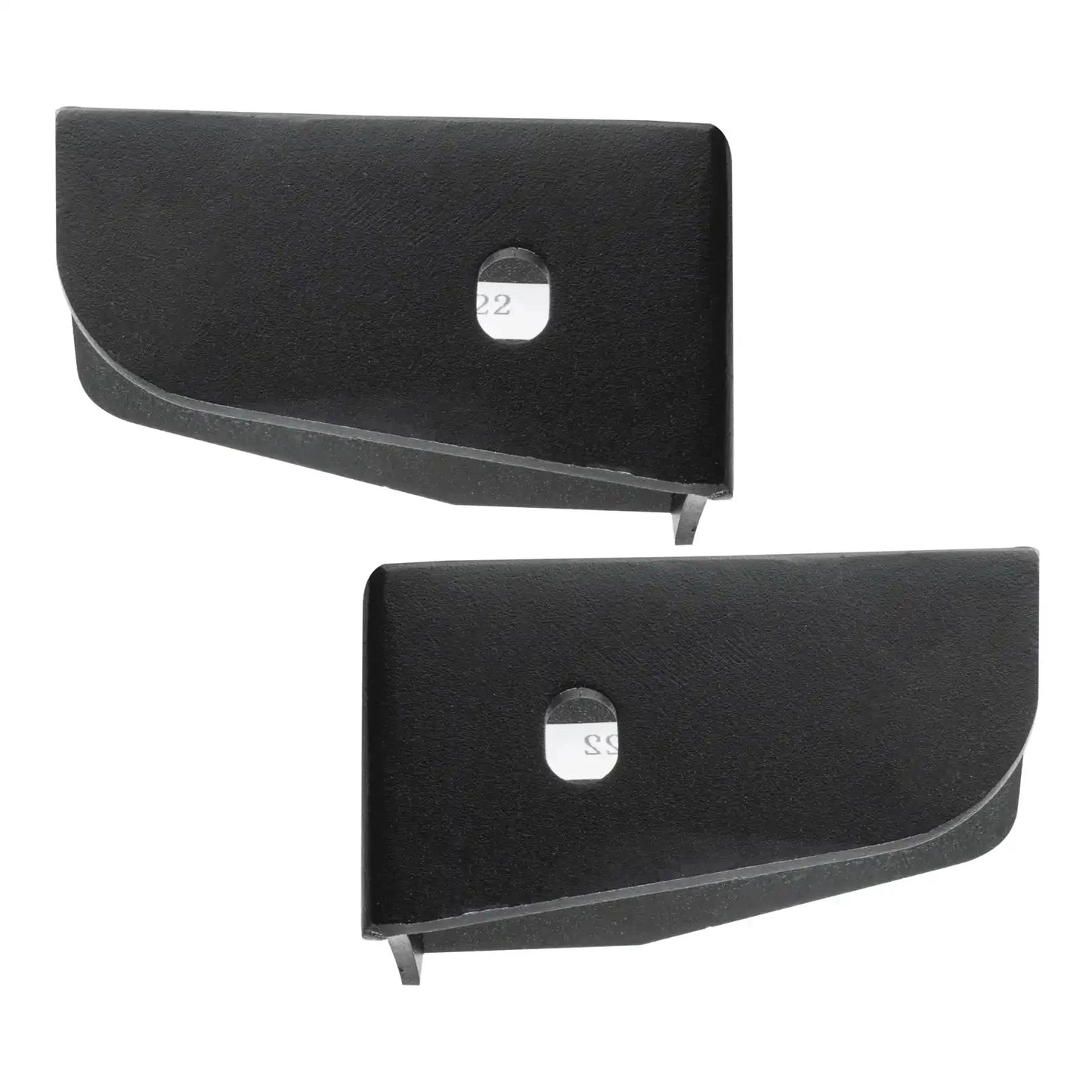 ORACLE Jeep JK Lower Windshield OVERSIZED Light Mount Brackets (Pair) by ORACLE Lighting
