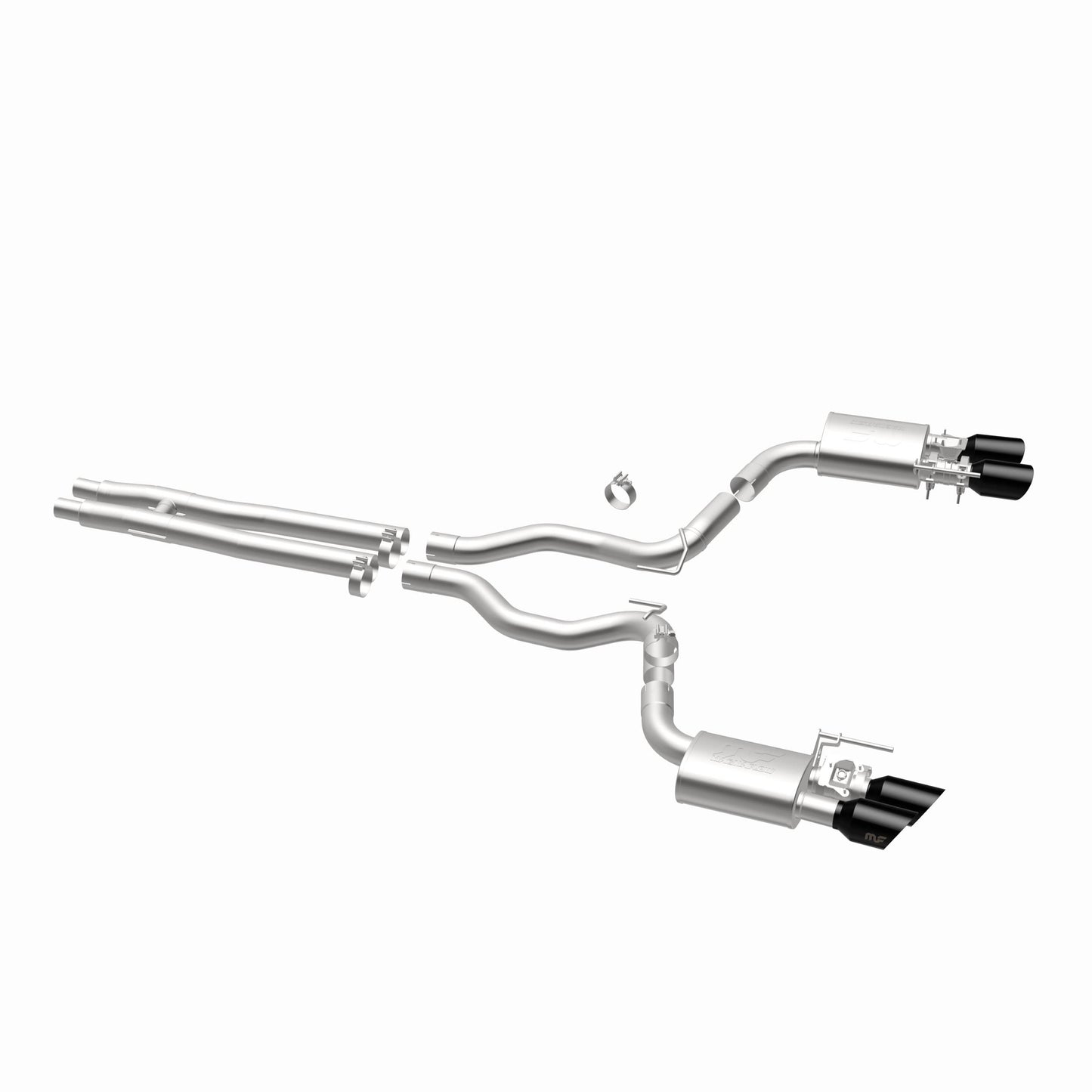Magnaflow Competition Series Black Chrome Tips Cat-Back System by MagnaFlow Exhaust Products
