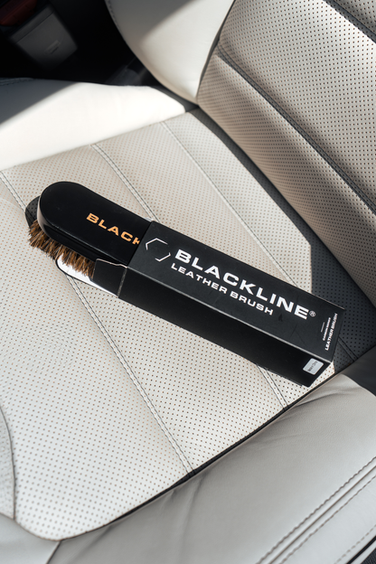BLACKLINE® LEATHER BRUSH by Blackline Car Care