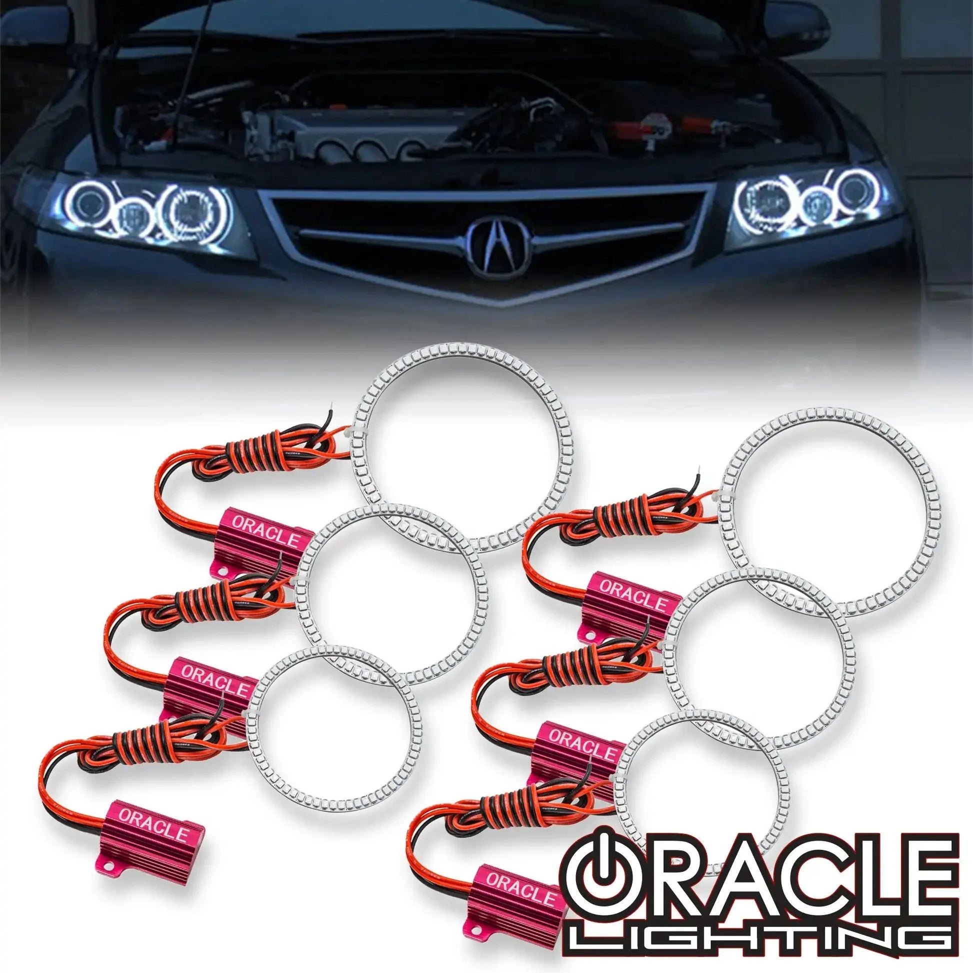 ORACLE Lighting 2004-2007 Acura TSX LED Headlight Halo Kit by ORACLE Lighting