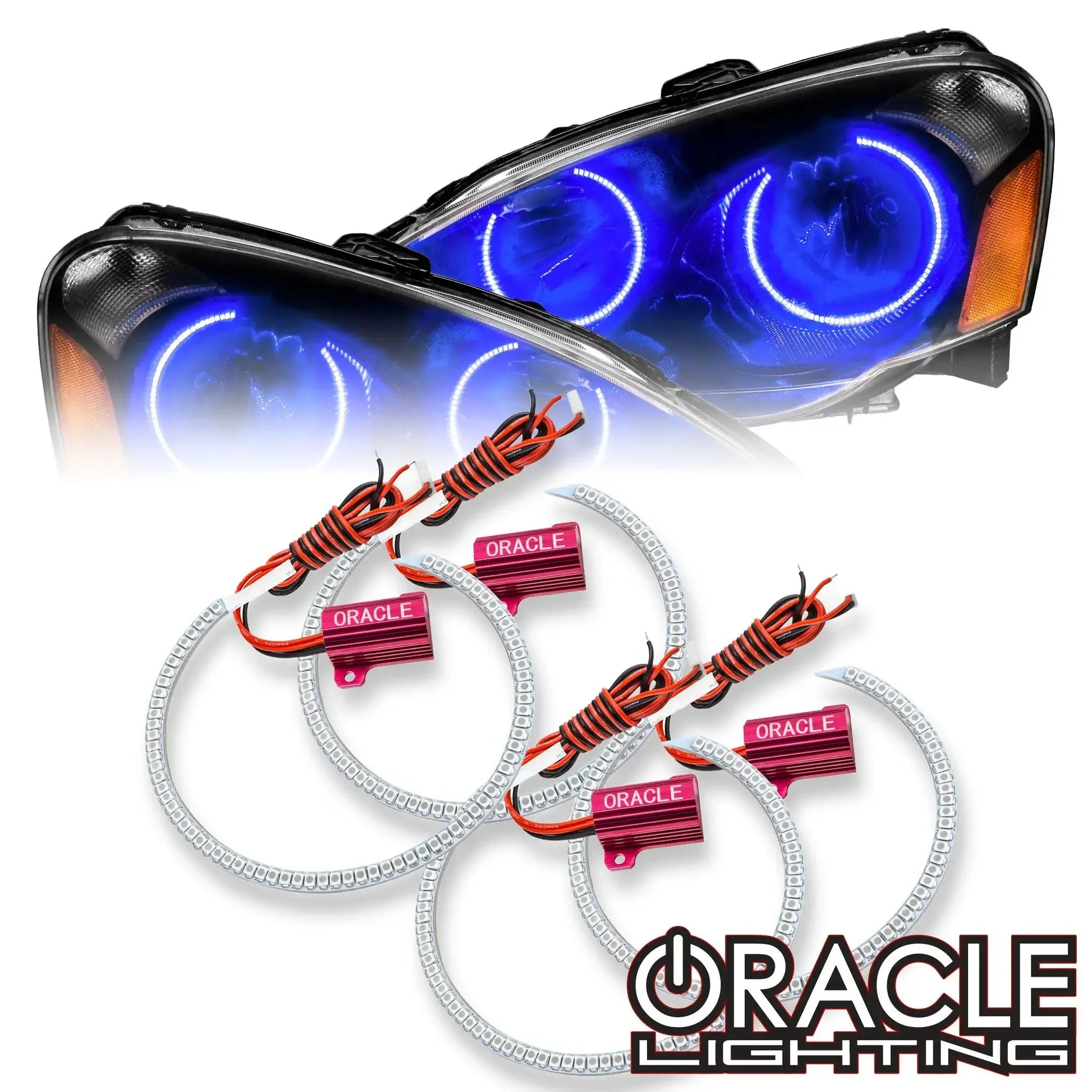 ORACLE Lighting 2002-2004 Acura RSX/Type S LED Headlight Halo Kit by ORACLE Lighting