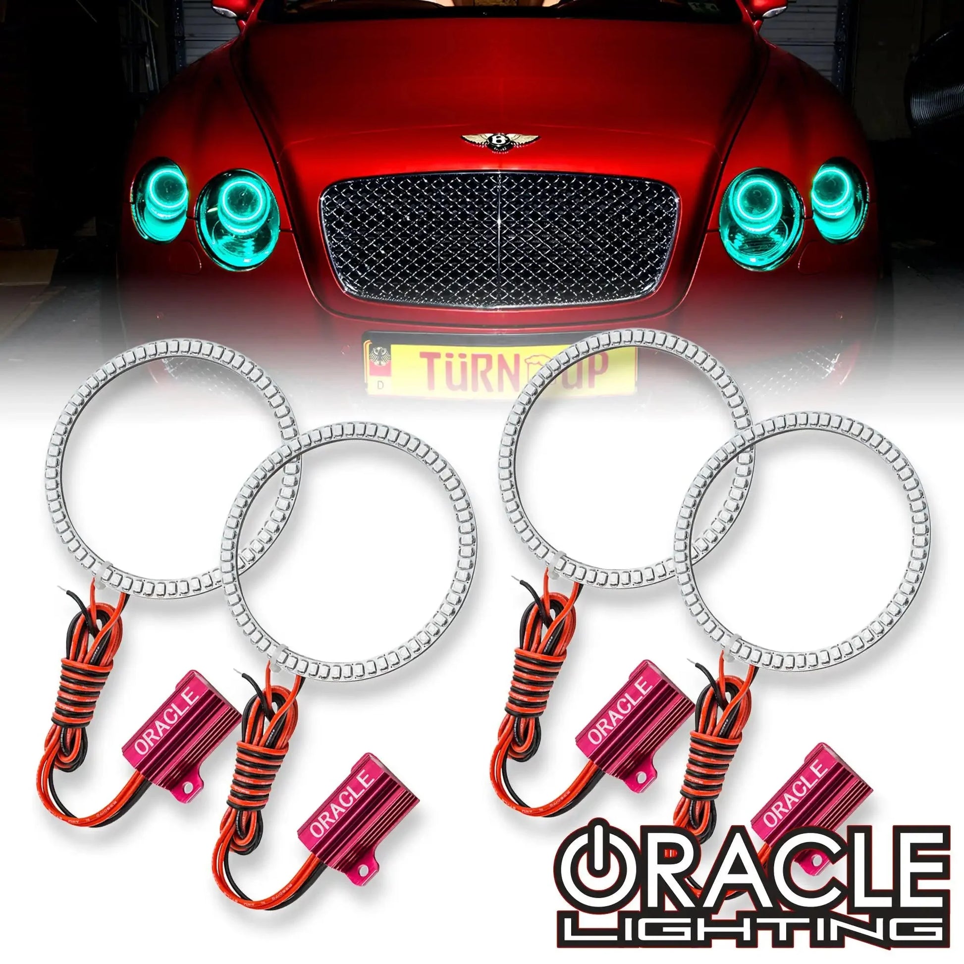 2004-2014 Bentley Continental GT ORACLE Headlight Halo Kit by ORACLE Lighting