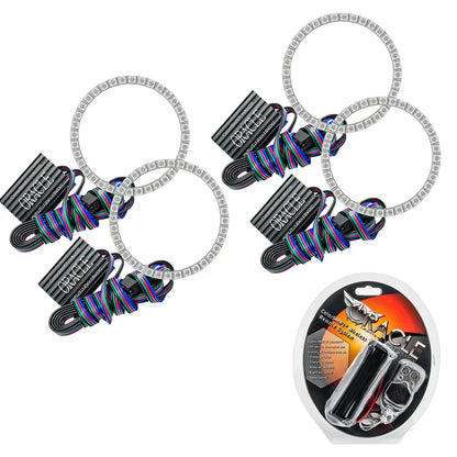 2004-2014 Bentley Flying Spur ORACLE Headlight Halo Kit by ORACLE Lighting