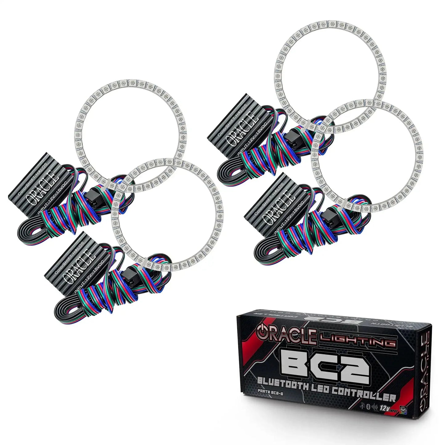 2004-2014 Bentley Flying Spur ORACLE Headlight Halo Kit by ORACLE Lighting
