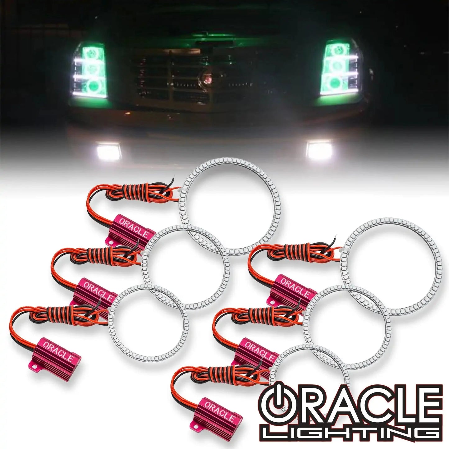 ORACLE Lighting 2007-2013 Cadillac Escalade LED Headlight Halo Kit by ORACLE Lighting