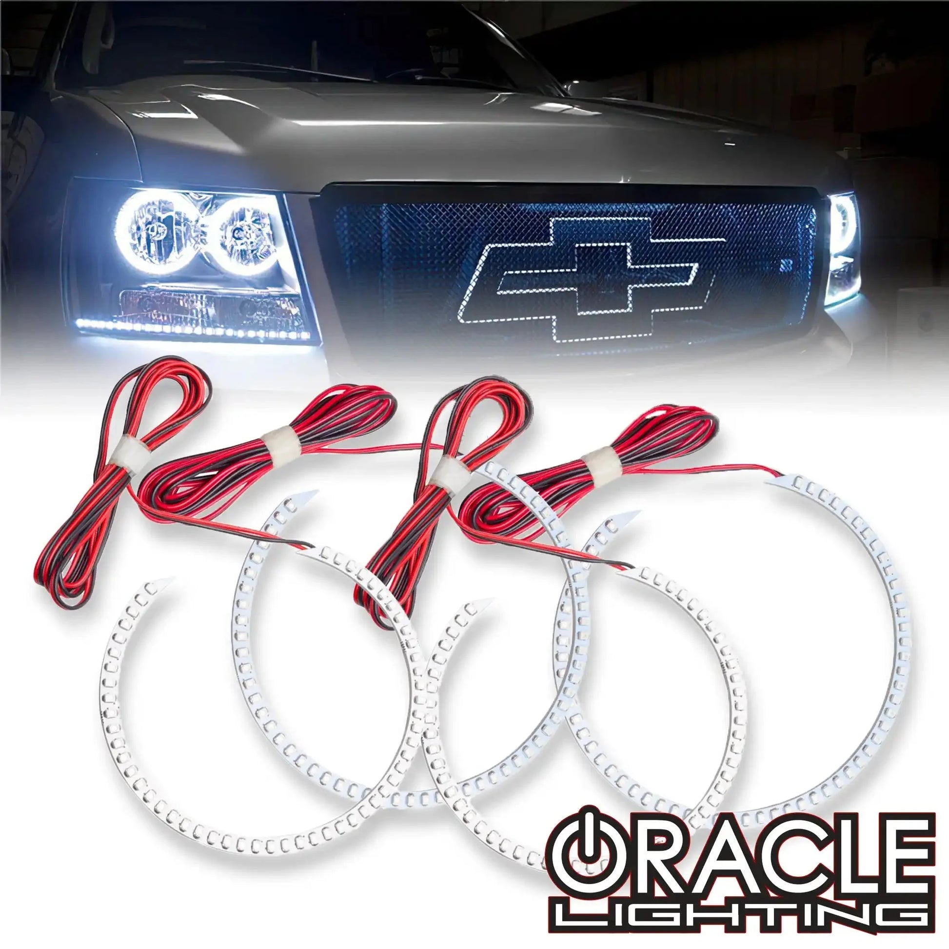 ORACLE Lighting 2007-2014 Chevy Avalanche LED Headlight Halo Kit by ORACLE Lighting