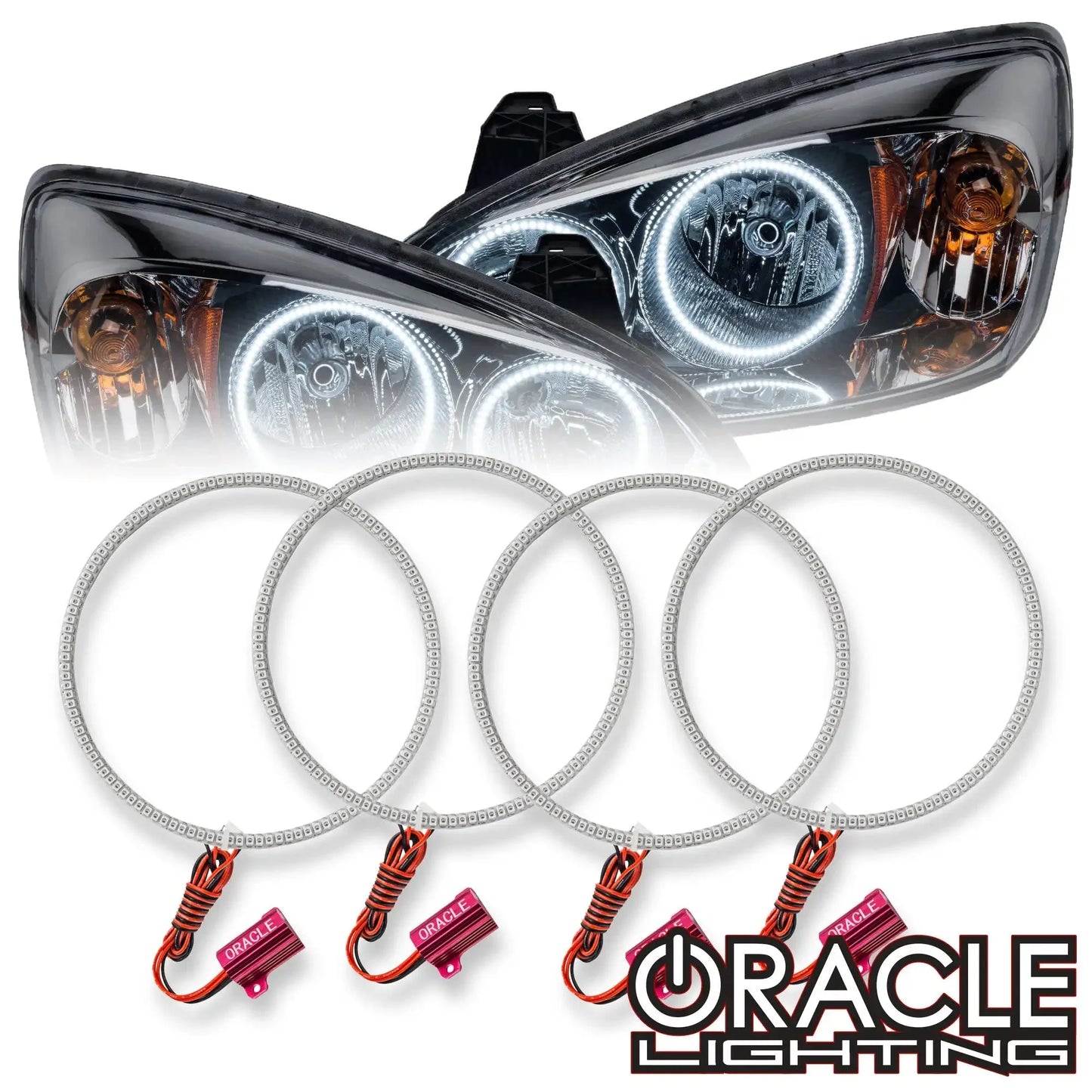 ORACLE Lighting 2004-2007 Chevy Malibu LED Headlight Halo Kit by ORACLE Lighting