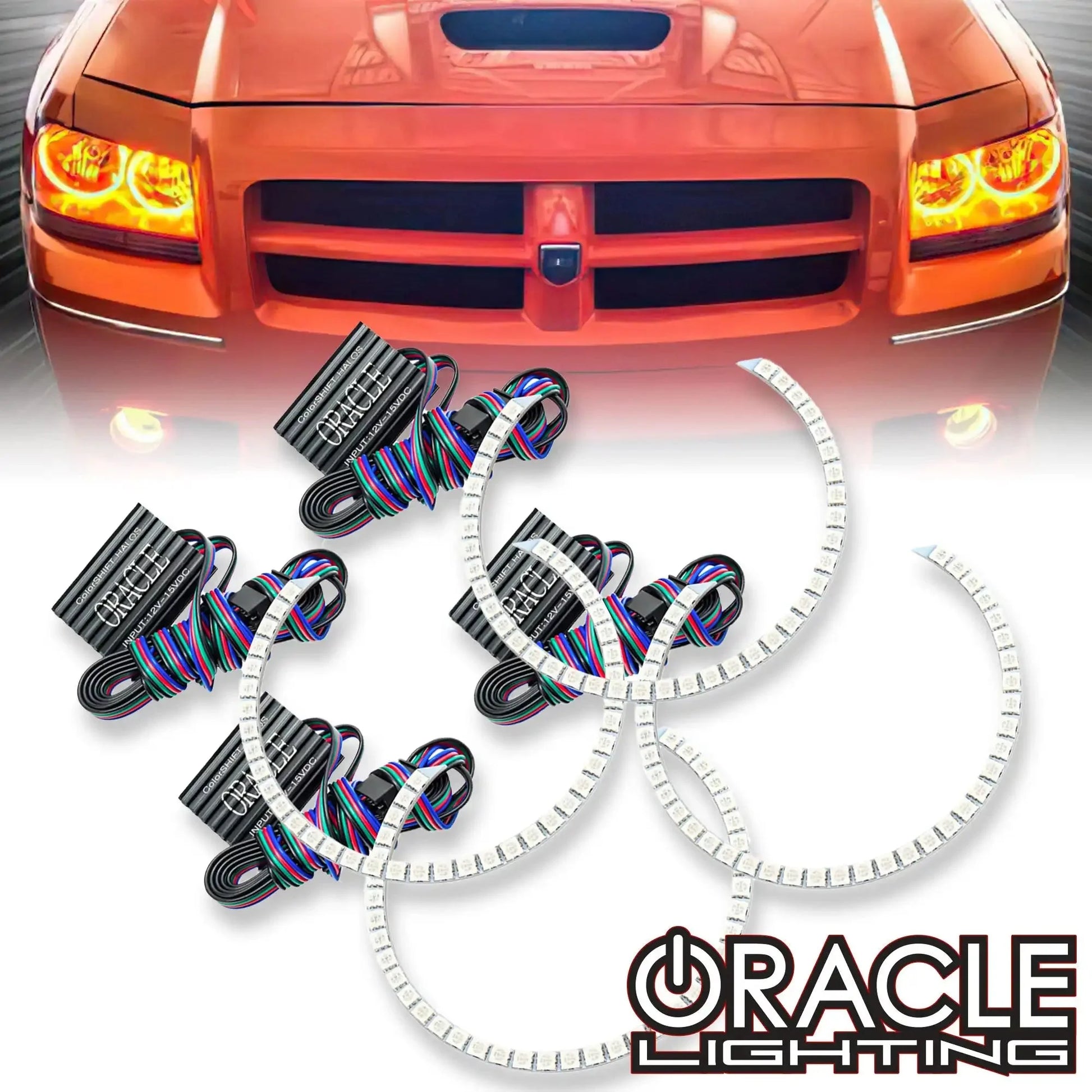 ORACLE Lighting 2008 Dodge Magnum LED Headlight Halo Kit by ORACLE Lighting
