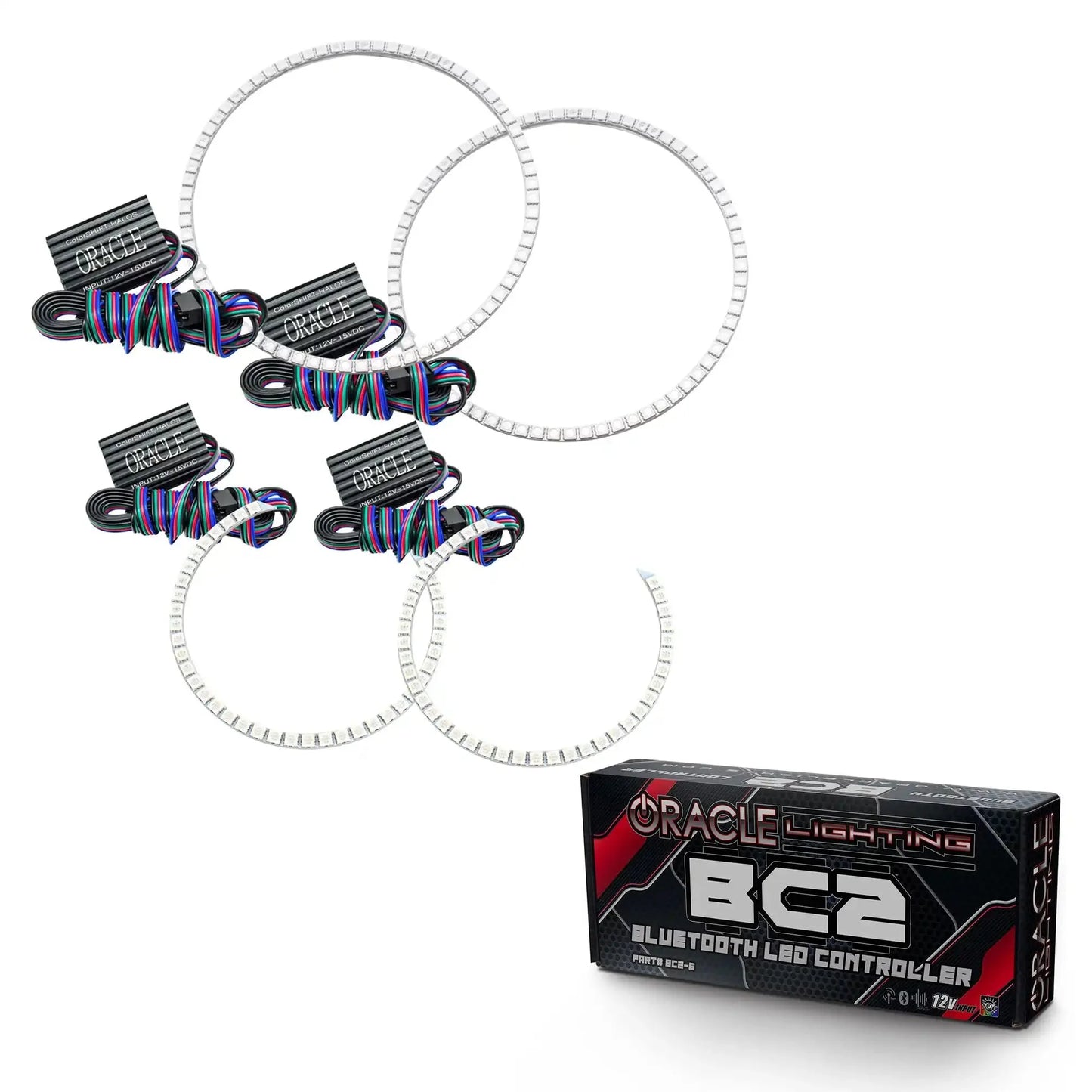 ORACLE Lighting 2007-2011 Chrysler Sebring LED Headlight Halo Kit by ORACLE Lighting
