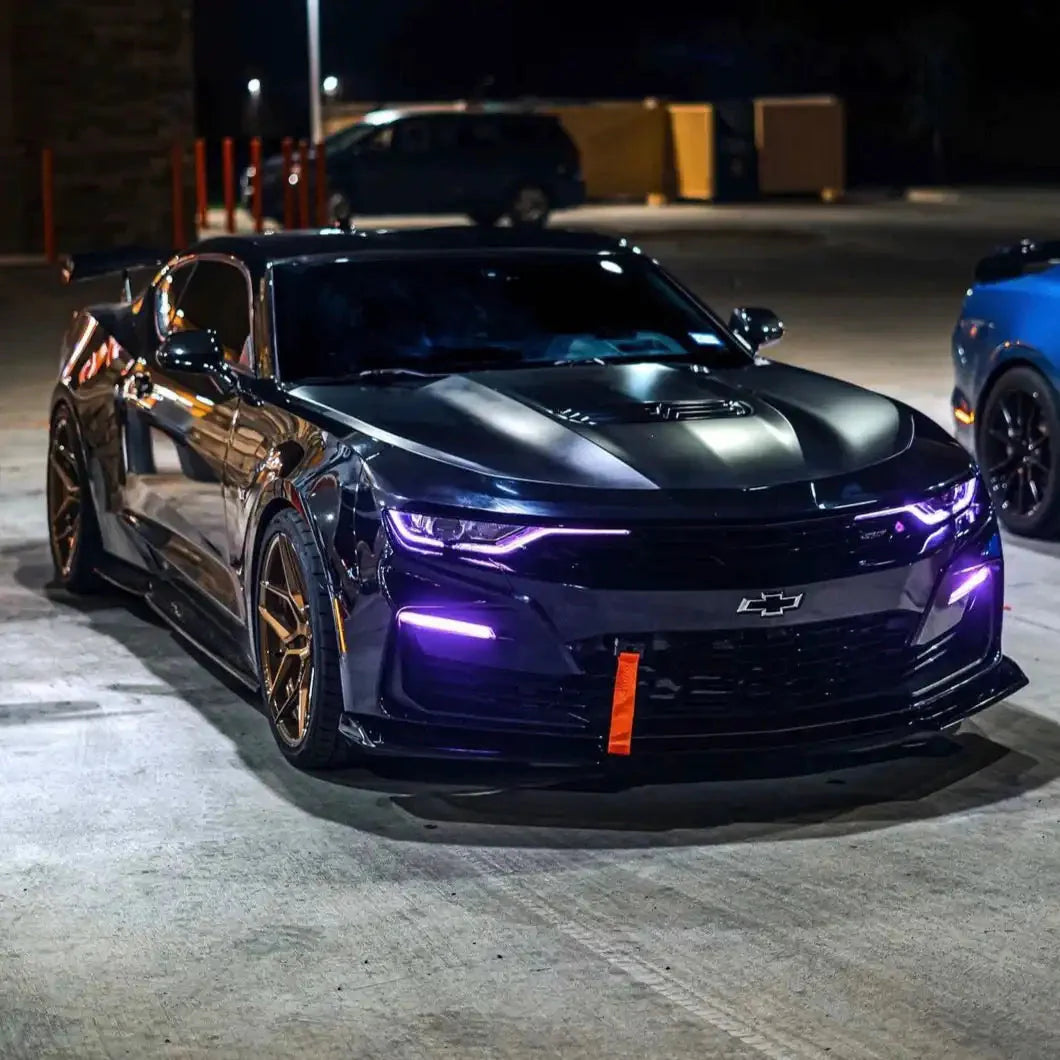 ORACLE Lighting 2019-2024 Chevrolet Camaro SS/RS ColorSHIFT RGBW+A Headlight DRL Upgrade Kit by ORACLE Lighting