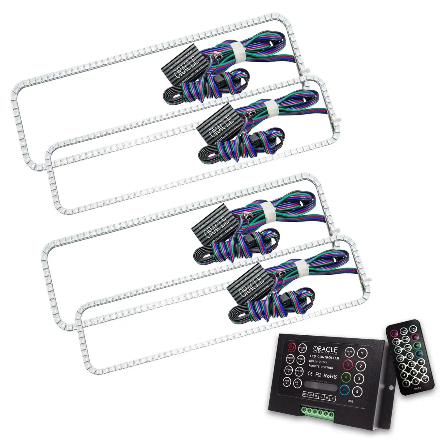 ORACLE Lighting 2005-2007 Ford F-250/F-350 Super Duty LED Headlight Halo Kit by ORACLE Lighting