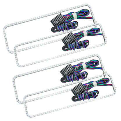 ORACLE Lighting 2005-2007 Ford F-250/F-350 Super Duty LED Headlight Halo Kit by ORACLE Lighting