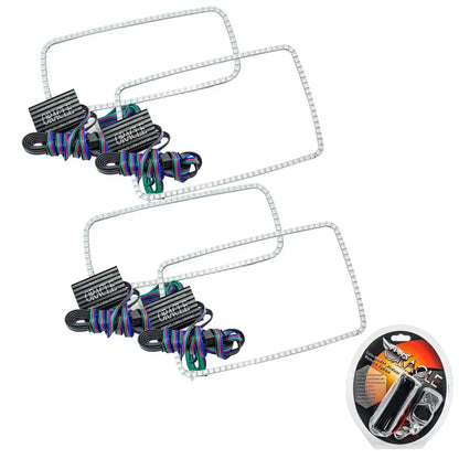 ORACLE Lighting 2008-2010 Ford F-250/F-350 Super Duty LED Headlight Halo Kit by ORACLE Lighting