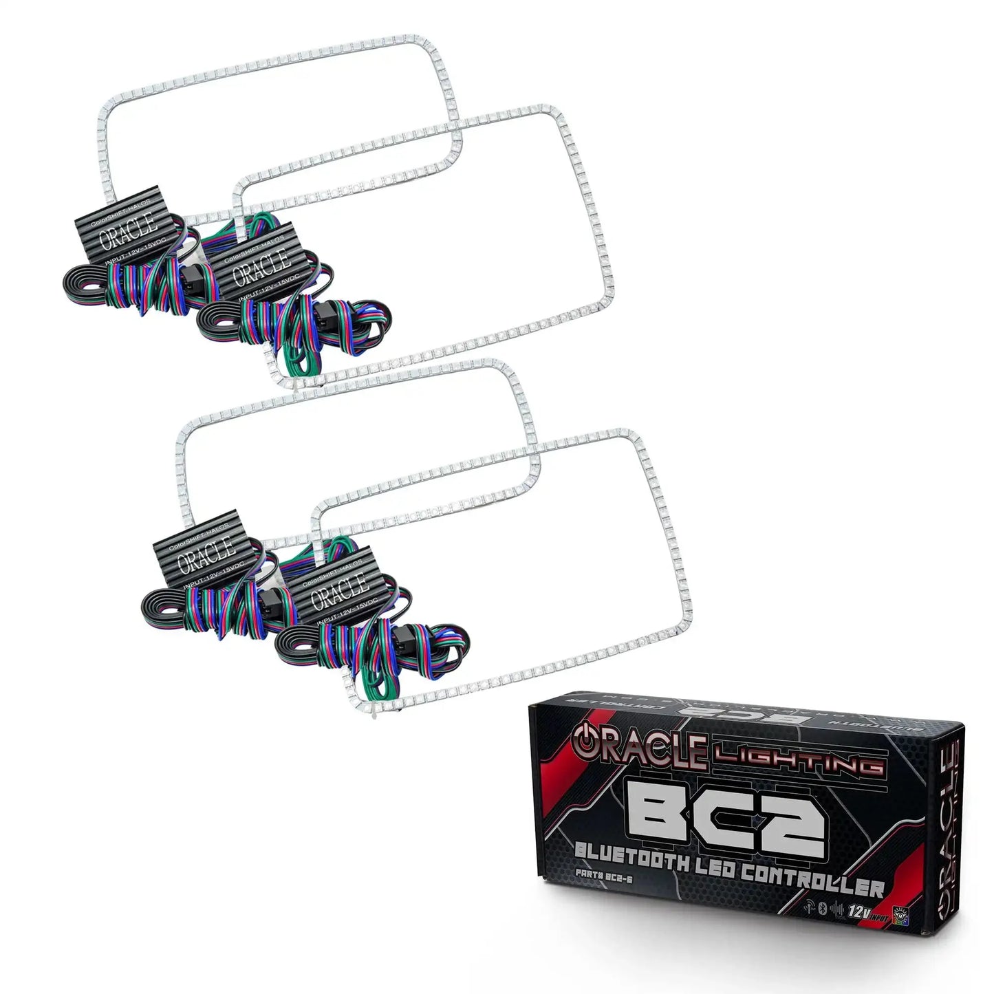 ORACLE Lighting 2008-2010 Ford F-250/F-350 Super Duty LED Headlight Halo Kit by ORACLE Lighting