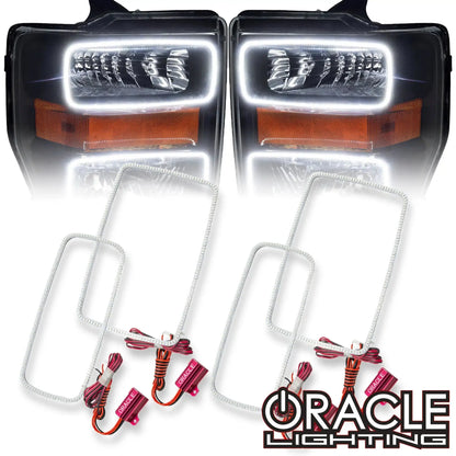 ORACLE Lighting 2008-2010 Ford F-250/F-350 Super Duty LED Headlight Halo Kit by ORACLE Lighting